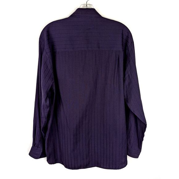 Vintage John Henry mens Sz S Dress Shirt Chest 44 CB29.5"Sleeve 23.5"Button down - Picture 4 of 9